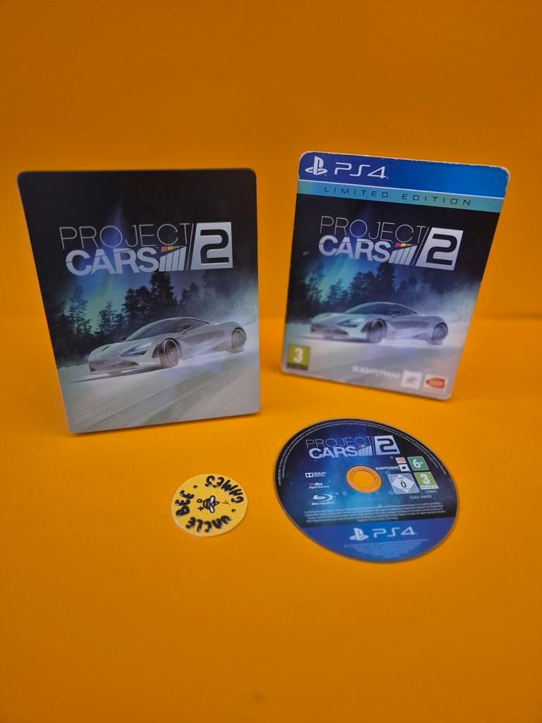 Project Cars 2 Steelbook Edition, Spelcomputers en Games, Games | Sony PlayStation 4, Verzenden, Support@bandainamcoent.eu, 2-14-1, Nihonbashi, Chuo-ku, Tokyo, Japan