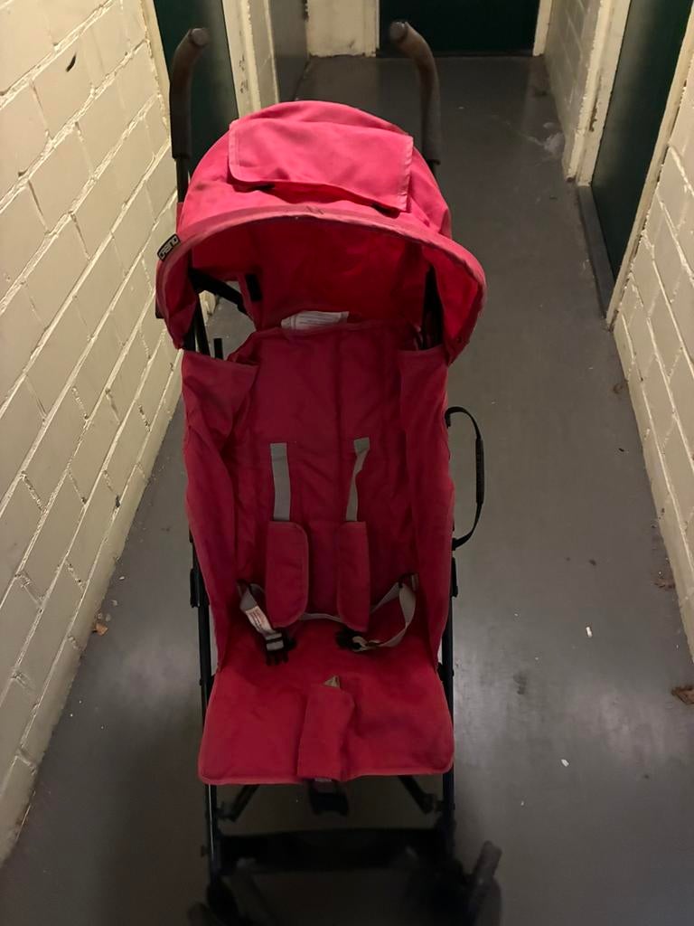 Roze Buggy, Kinderen en Baby's, Buggy's, Ophalen of Verzenden, Gebruikt