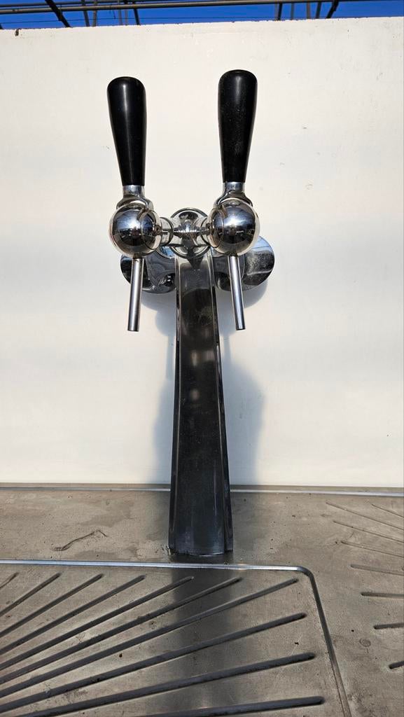 Dubbele tapzuil met verlichting - Hoegaarden & Hertog Jan, Ophalen