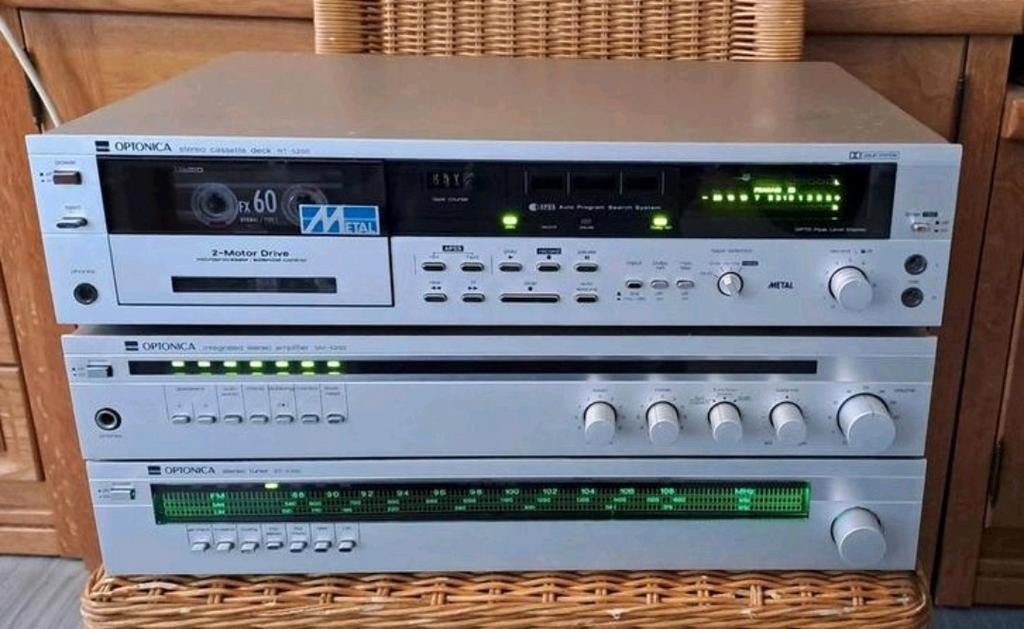 Optonica SM-5200 RT-5200 ST-5100 Stereo Set, Ophalen of Verzenden