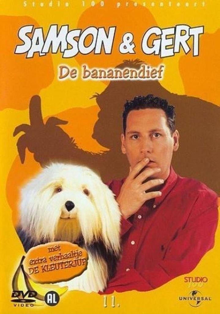 Dvd Samson & Gert - De bananendief, Cd's en Dvd's, Dvd's | Kinderen en Jeugd, Zo goed als nieuw, Tv fictie, Alle leeftijden, Ophalen of Verzenden