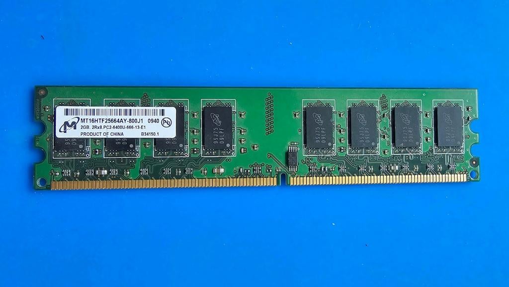 DDR2 12Gb 2Rx8. PC2-6400U-66-13E1, Computers en Software, RAM geheugen, Ophalen, DDR2, Desktop