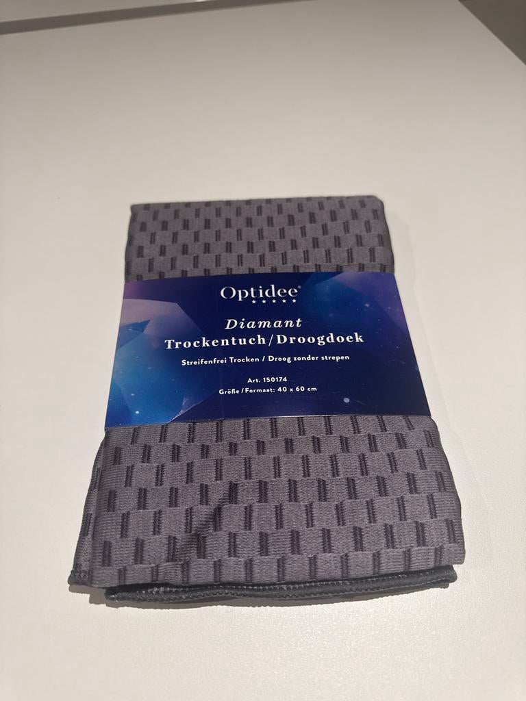 Optidee diamant droogdoek, Huis en Inrichting, Ophalen of Verzenden, Overige typen