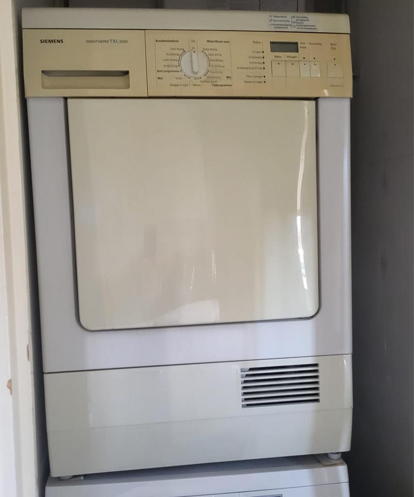 Siemens wasdroger, 6 tot 8 kg, Ophalen, Zo goed als nieuw, Condens