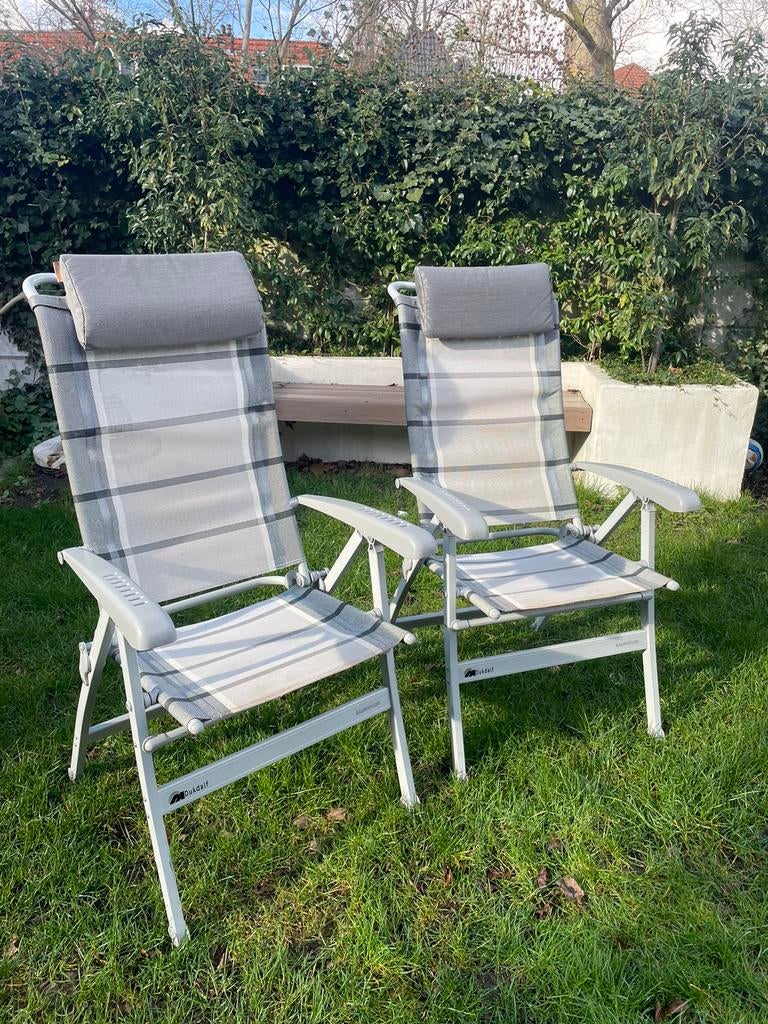 Dukdalf stoelen, zo goed als nieuw. Inklapbaar., Ophalen, Zo goed als nieuw