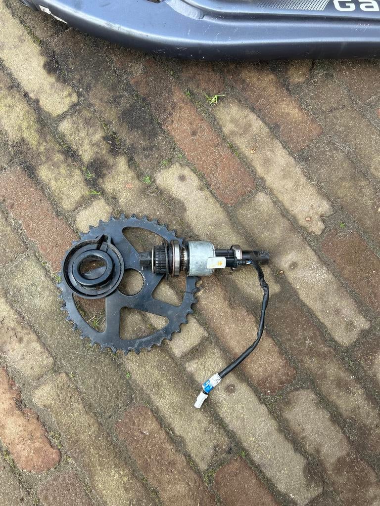 Gazelle fietsframe en onderdelen panasonic, Fietsen en Brommers, Fietsonderdelen, Gebruikt, Frame, Ophalen