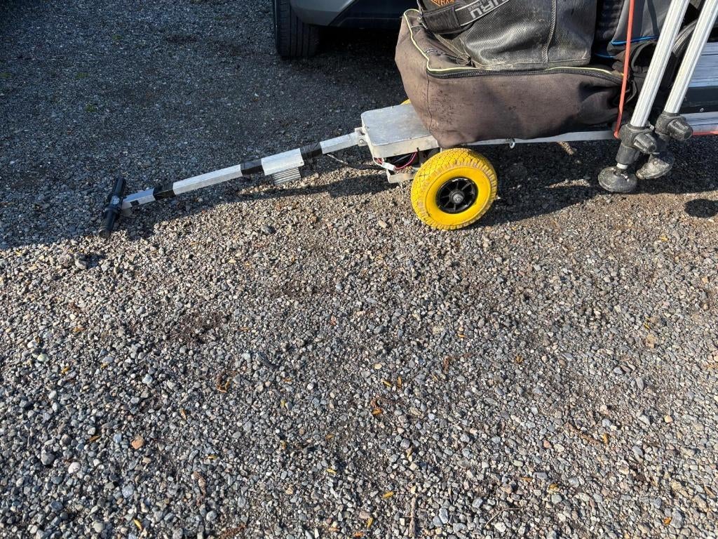 Vis Trolley 12 Volt, Watersport en Boten, Hengelsport | Algemeen, Ophalen, Gebruikt, Overige typen