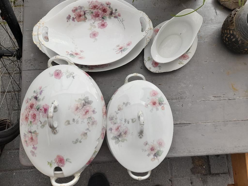 Servies, Ophalen, Gebruikt, Porselein, Bord of Schaal