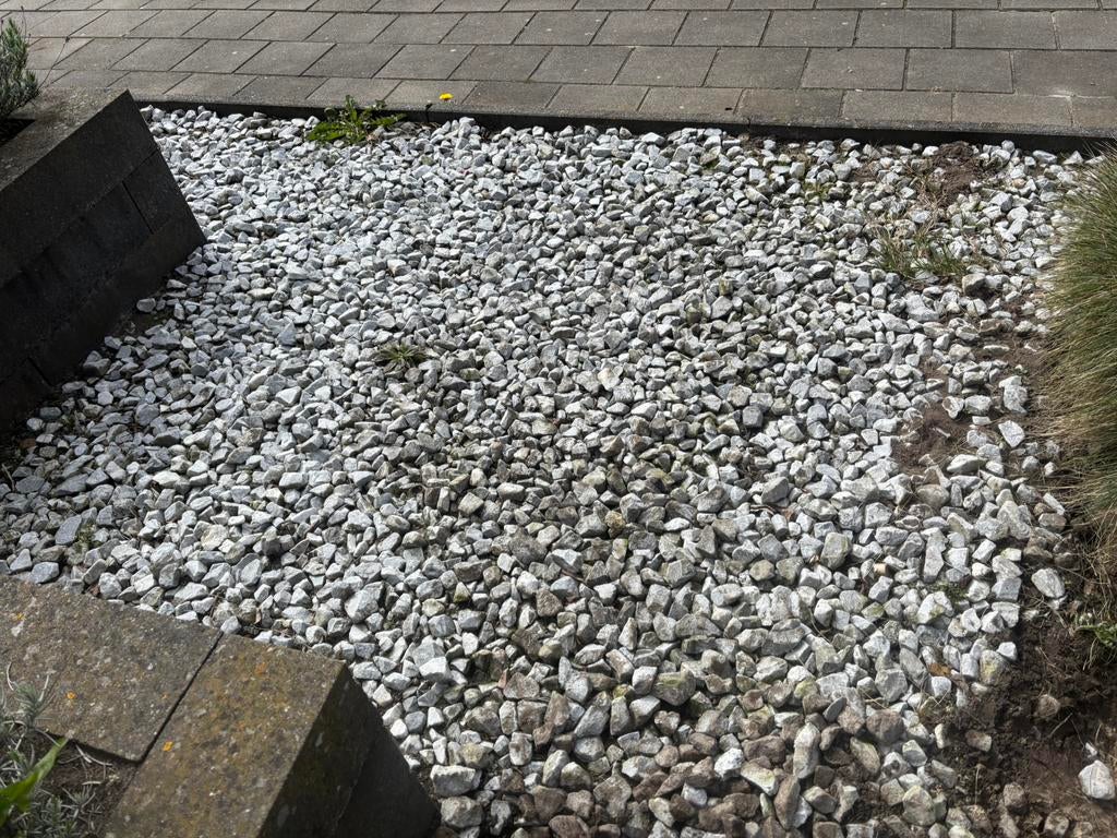 Grind gratis af te halen, Tuin en Terras, Grind, Keien en Split, Ophalen, Zo goed als nieuw, Grijs, Grind