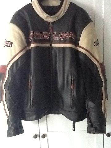 Motorjack leder, maat XL., Ophalen