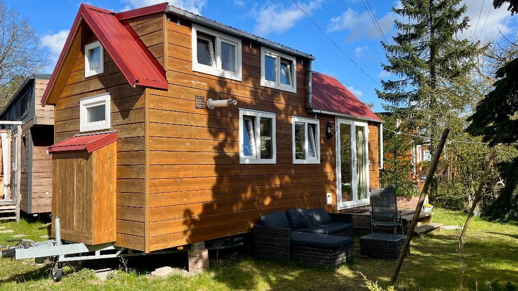 Tiny House te koop – instapklaar & compleet, Huizen en Kamers, Recreatiewoningen te koop, Overige soorten, Utrecht, 1 slaapkamers
