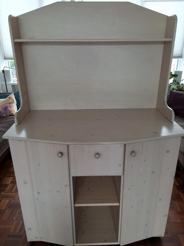 Commode massief grenen, Huis en Inrichting, Kasten | Dressoirs, Ophalen, Grenenhout, 50 tot 75 cm, Met deur(en)