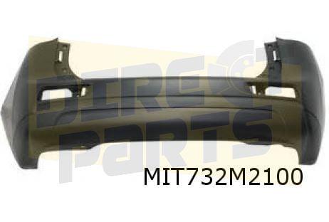 Mitsubishi Outlander (9/12-7/15) achterbumper (te spuiten) O