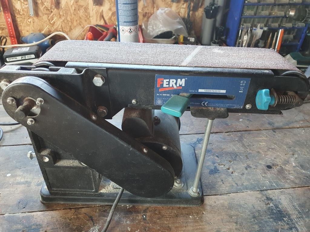 Band schuurmachine, Ophalen, Minder dan 600 watt, Bandschuurmachine