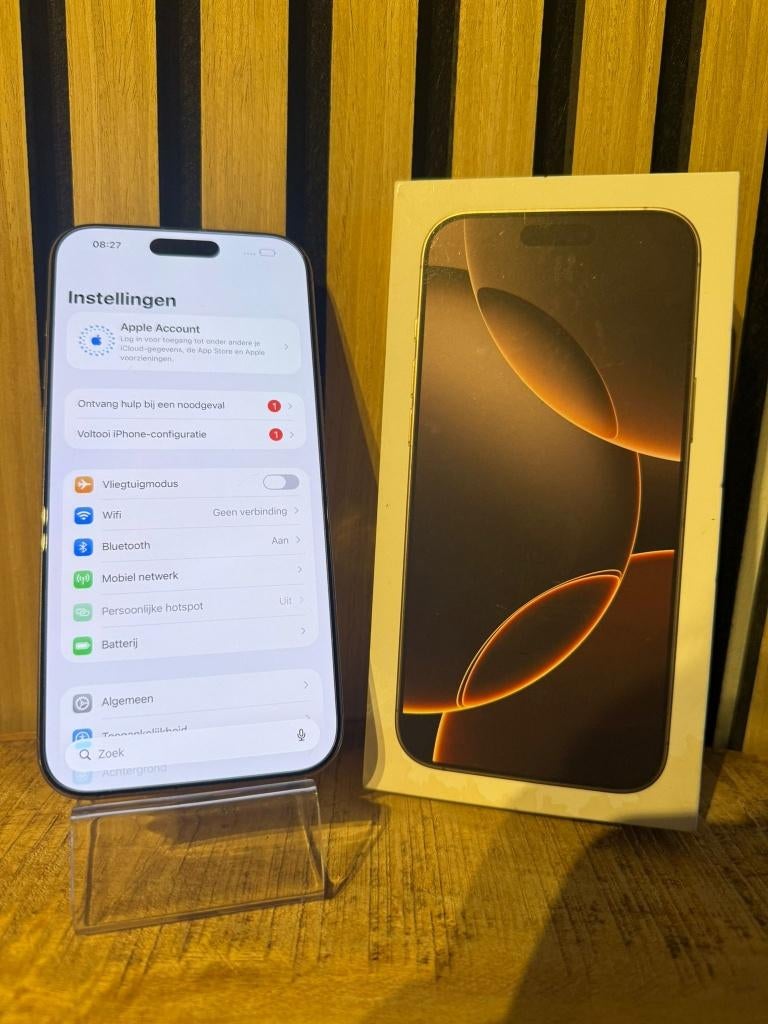 Iphone 16 Pro | Refurbished | 6 Maanden Garantie, Telecommunicatie, IPhone 13, ., Ophalen of Verzenden, .