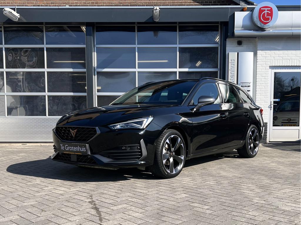 CUPRA Leon Sportstourer 1.5 eTSI Business Edition Plus Schui, Stof, Zwart, 4 cilinders, 150 pk