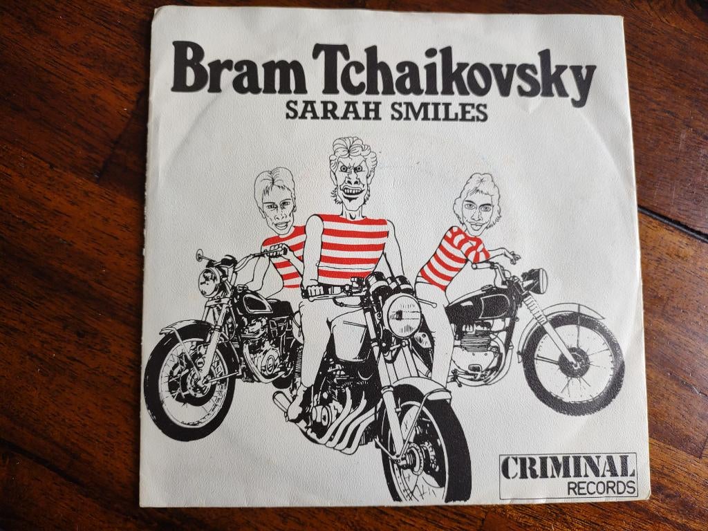 Single - Bram Tchaikovsky - Sarah smiles, Ophalen of Verzenden, Zo goed als nieuw, Rock en Metal, Single