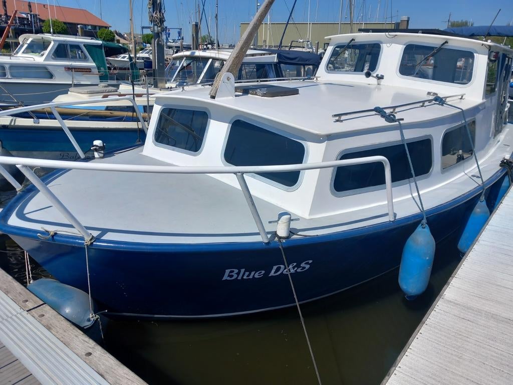 Mooie kruiser met Vetus motor, Ophalen of Verzenden, Gebruikt, Staal, Diesel