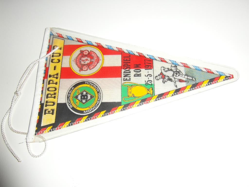 vaantje borussia monchengladbach liverpool fc EC 1 finale, Verzamelen, Sportartikelen en Voetbal, Ophalen of Verzenden, Zo goed als nieuw