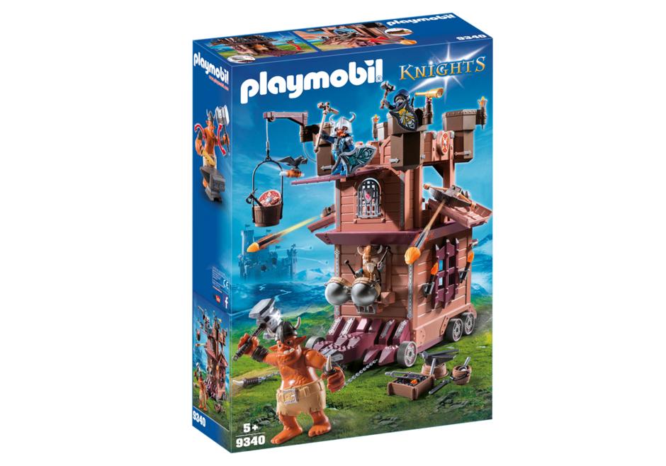 9340 mobiele aanvalstoren van de dwergridders / ridders, Kinderen en Baby's, Speelgoed | Playmobil, Ophalen of Verzenden, Nieuw