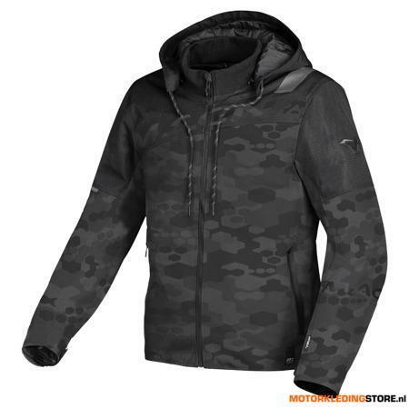 Macna Racoon Motorjas, Zwart-Antraciet-Grijs, Ophalen of Verzenden, Nieuw met kaartje