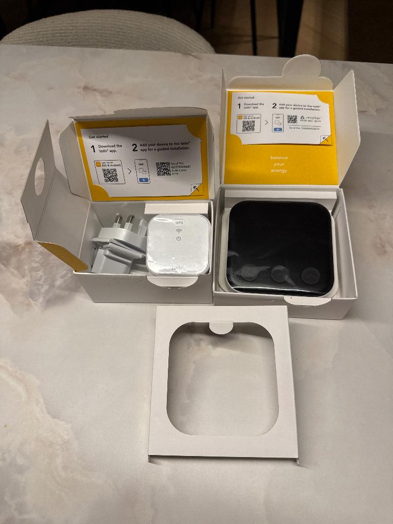 Tado slimme thermostaat + internet bridge, Ophalen of Verzenden, Slimme thermostaat, Nieuw