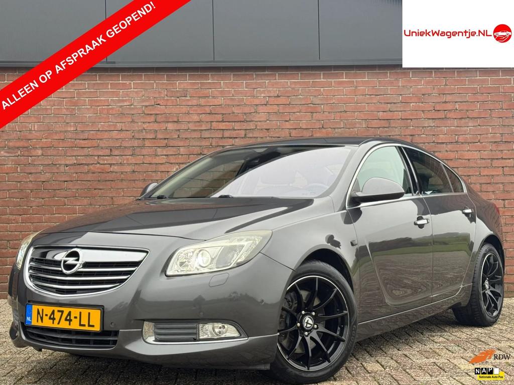 Opel Insignia 2.8 T COSMO 4x4 | LEDER! | NAVI! | XENON!, Auto's, Automaat, Euro 5, Zwart, Leder