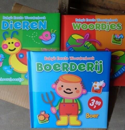 PARTIJ BABY'S EERSTE WOORDENBOEK ASSORTI, ., Nieuw, Ophalen of Verzenden, .