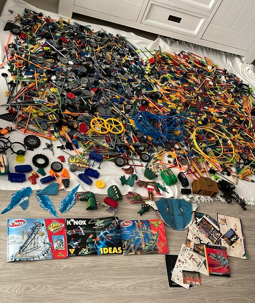 Enorme  grote partij knex 18 kg, Ophalen of Verzenden, Gebruikt, K'nex