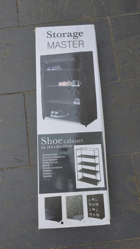Stoffen schoenenkast - nieuw in verpakking, Huis en Inrichting, Kasten | Schoenenkasten, Ophalen, Nieuw