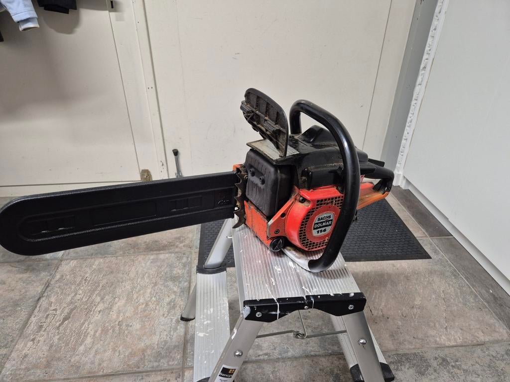 Sachs Dolmar 114 kettingzaag, Ophalen of Verzenden, Gebruikt, Boomzaag, Sachs Dolmar