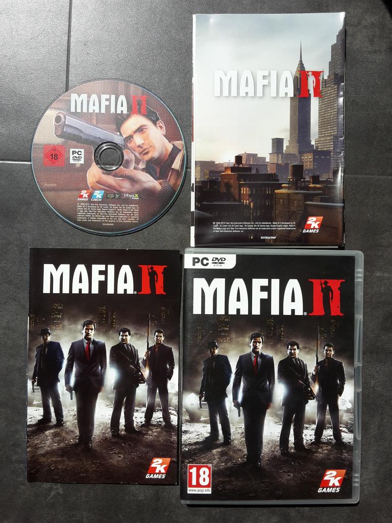 PC Game - Mafia II 2 - Actie Avontuur Spel, Avontuur en Actie, Vanaf 18 jaar, 1 speler, Ophalen of Verzenden