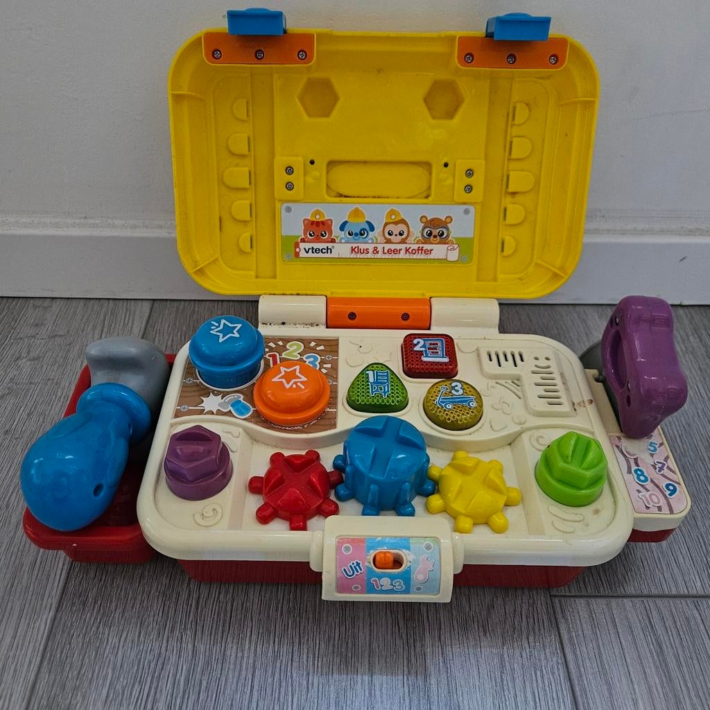 Opruiming: Vtech Klus & Leer Koffer, Ophalen of Verzenden, 6 maanden tot 2 jaar