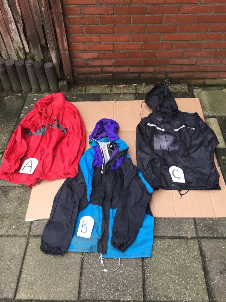 Diverse regenjas, Ophalen of Verzenden, Zo goed als nieuw, Regenjas, Heren