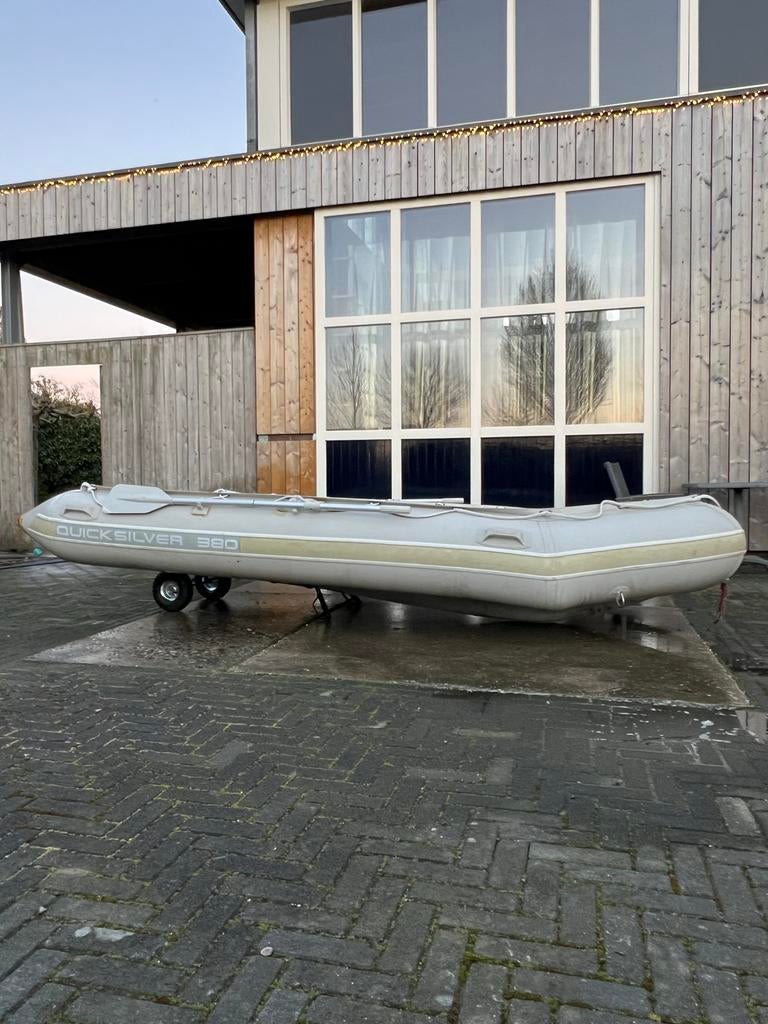 Quicksilver 380 rubberboot, Ophalen of Verzenden, Gebruikt