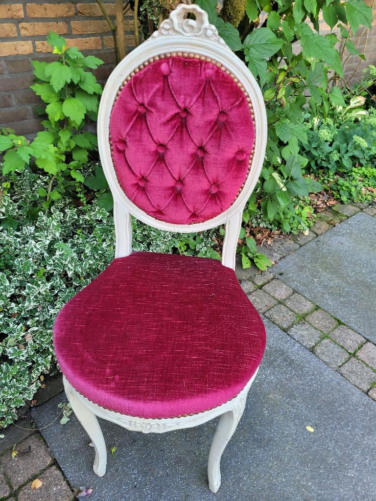 Zeer oude boudoir stoel, Heikant 21 Kaatsheuvel, Overige kleuren, Belle Vieille Brocante, Ophalen of Verzenden