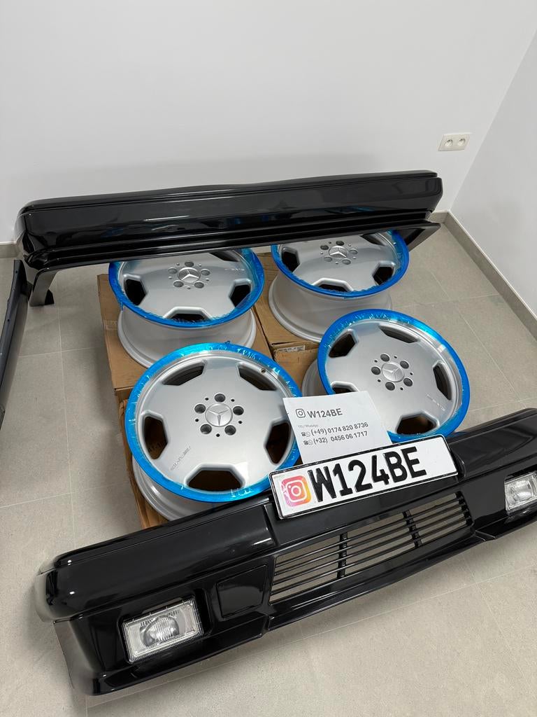 Mercedes W124 amg bumper GEN 1 abs 199 mislichten, Ophalen, Nieuw, Bumper