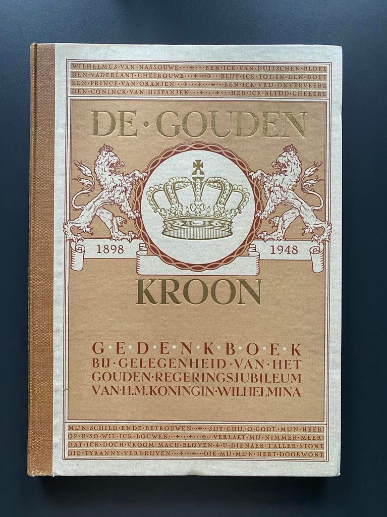 De gouden kroon 1898-1948, Boeken, Ophalen, 20e eeuw of later, Gelezen