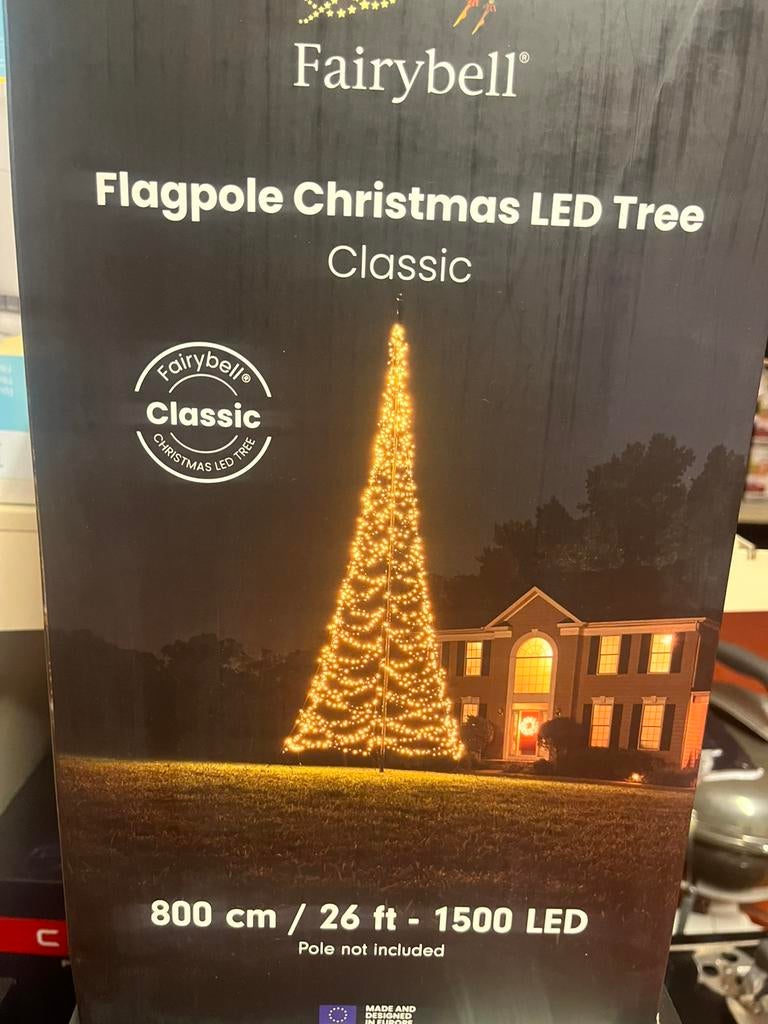 Fairybell 8 meter, Ophalen