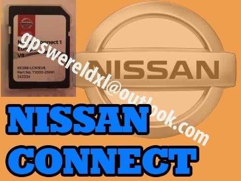 Nissan Connect 1 SD kaart V12 Navigatie SD Micra Note e.d., Verzenden, Nieuw, Heel Europa, Update