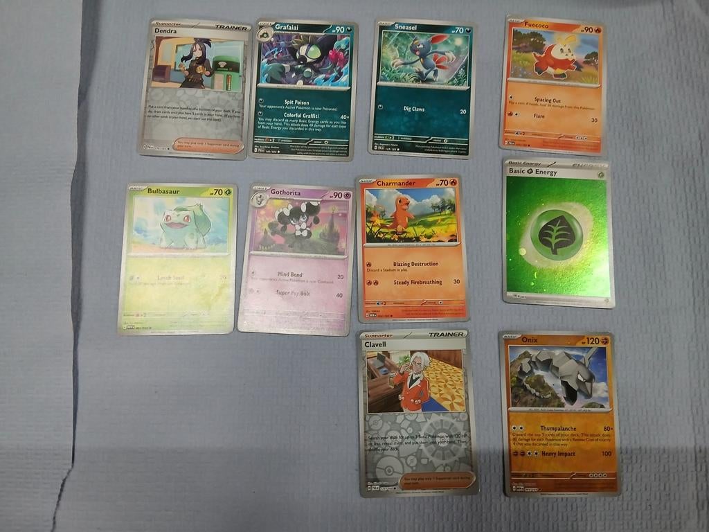 Pokemon kaarten, Ophalen, Gebruikt, Meerdere kaarten