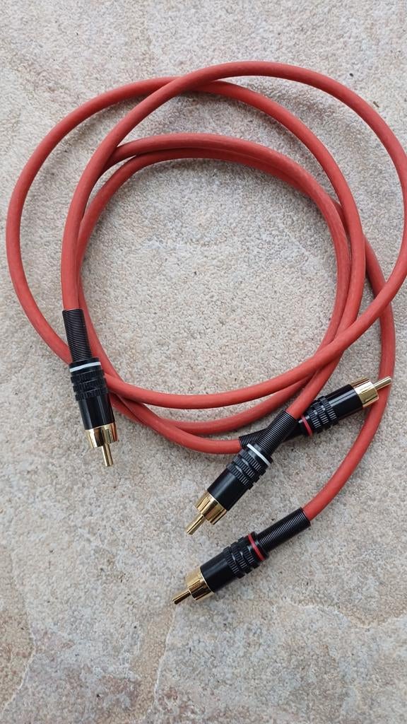 Van den Hul the Bay 80cm, originele kabel!, Audio, Tv en Foto, Audiokabels en Televisiekabels, Ophalen of Verzenden, Minder dan 2 meter