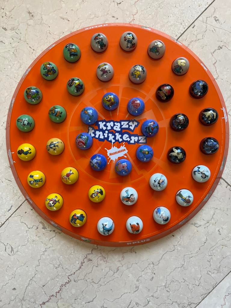 Krazy Knikkenz spel - Nickelodeon - Compleet, Een of twee spelers, Ophalen of Verzenden, Nieuw