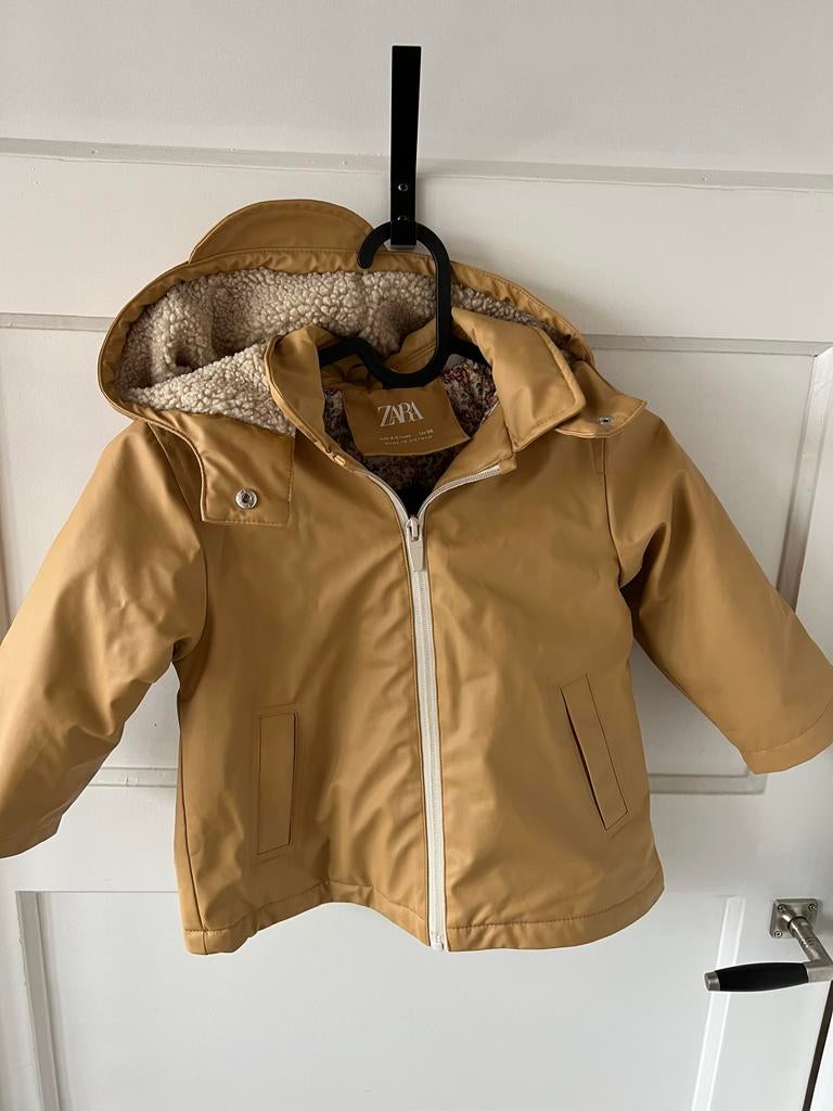 Zara Teddy Regenjas | maat 98, Ophalen of Verzenden, Zo goed als nieuw, Jongen of Meisje, Jas