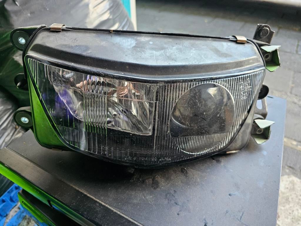 Kawasaki zx9r koplampen, Ophalen