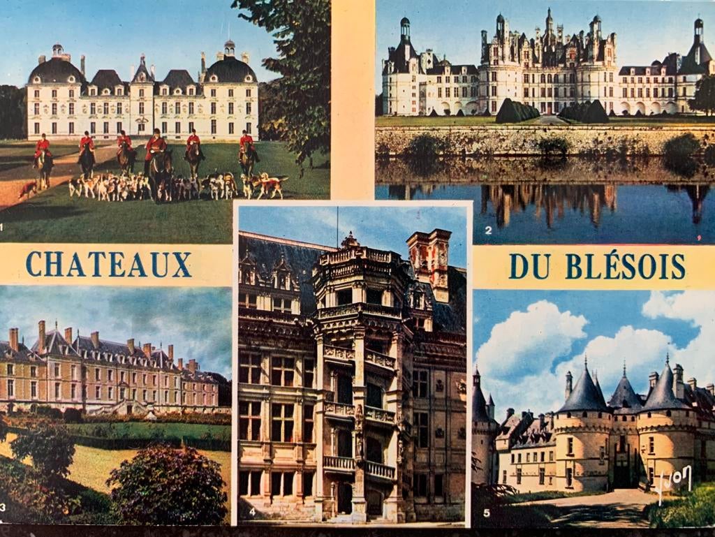 Frankrijk, Chateaux Du Blésois., Ophalen of Verzenden, Gelopen, Frankrijk