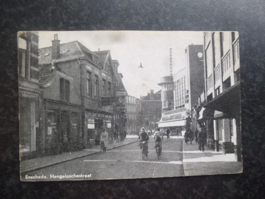 ENSCHEDE Hengeloschestraat 1946  H, Verzamelen, Ophalen of Verzenden, 1940 tot 1960, Overijssel