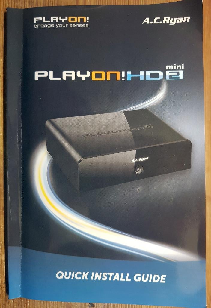 AC Ryan Playon!HD Mini 2 Mediaspeler, Audio, Tv en Foto, Mediaspelers, Ophalen, Gebruikt, HDMI, Zonder harde schijf