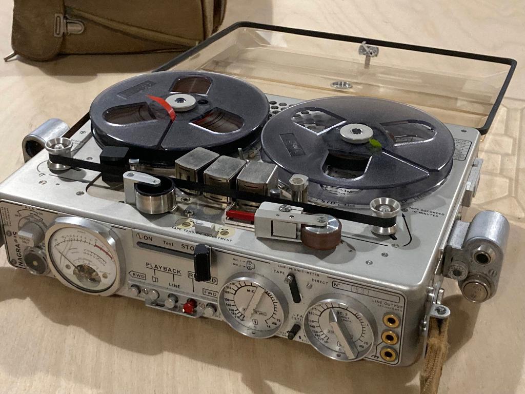 NAGRA IS - portable location soundrecorder, Ophalen, Bandrecorder, Met banden