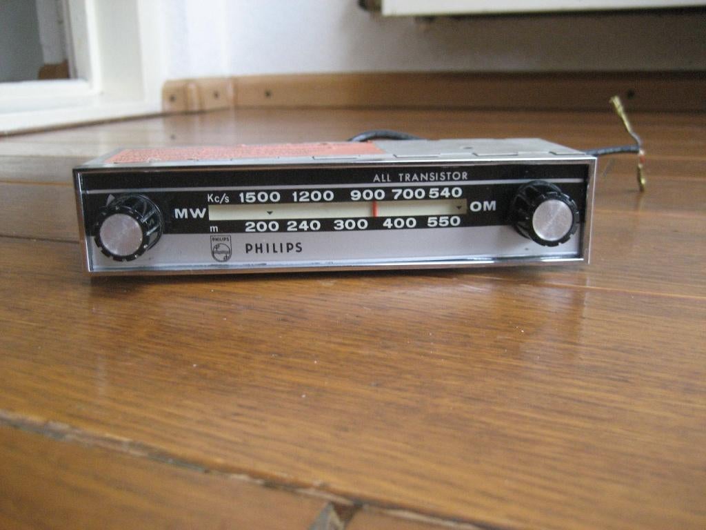 Oldtimer radio philips, Ophalen of Verzenden, Gebruikt